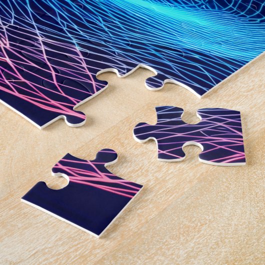 The Glowing Angel ジグソーパズル (側面)