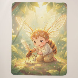 The Glowing Wanderer and the Art of Nectar シェルパブランケット