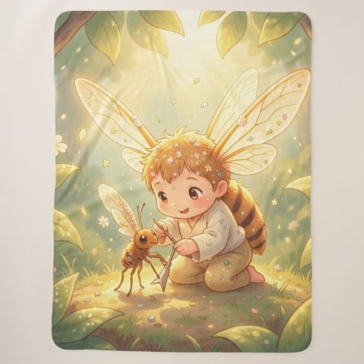 The Glowing Wanderer and the Art of Nectar シェルパブランケット (正面)