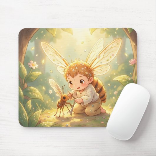 The Glowing Wanderer and the Art of Nectar マウスパッド (マウス)