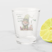 The Gnome Poured It Not Me ショットグラス (裏面)
