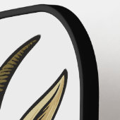 THE GOAT ピックルボールラケット (左詳細)