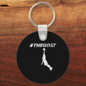 The Goat Greatest Of All Time Basketball Motivatio キーホルダー (正面)