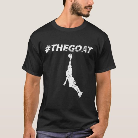 The Goat Greatest Of All Time Basketball Motivatio Tシャツ (正面)