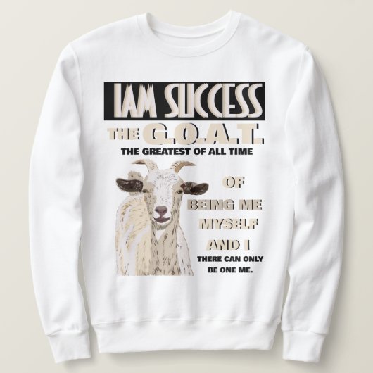 THE GOAT Tシャツ (デザイン正面)