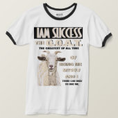 THE GOAT Tシャツ (デザイン正面)