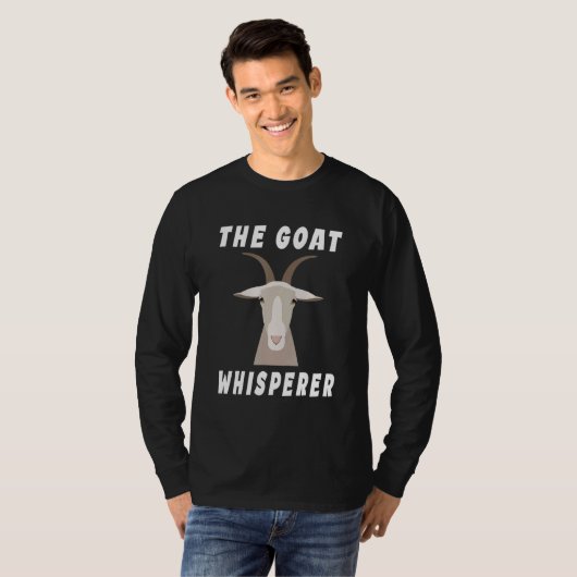 The Goat Whisperer  Goat  Farmer  4 Tシャツ (正面フル)