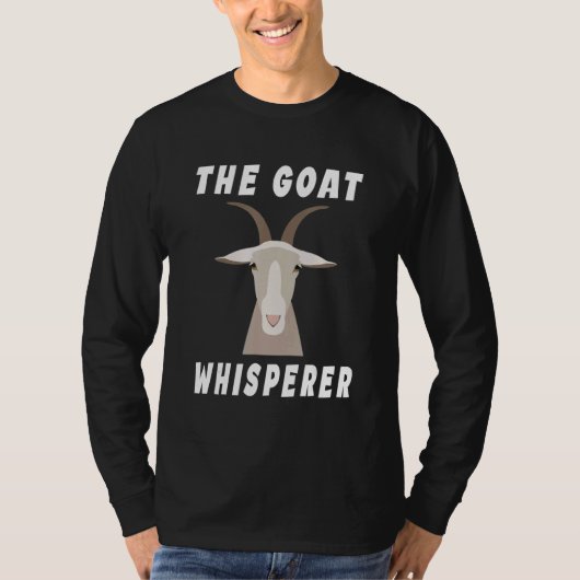 The Goat Whisperer  Goat  Farmer  4 Tシャツ (正面)