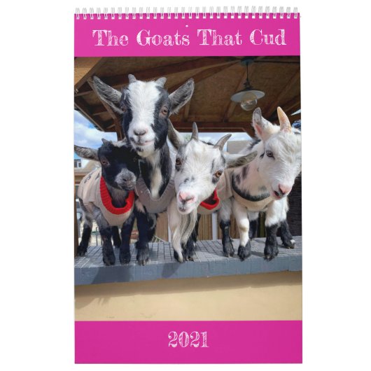 The_Goats_That_Cud 2021カレンダー カレンダー (カバー)