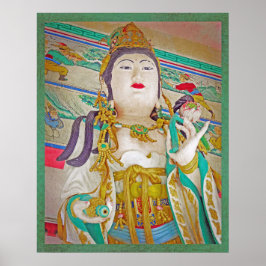 The Goddess Quan Yin in her Temple  ポスター