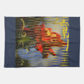 The Golden Captivity of the Rose キッチンタオル (横)