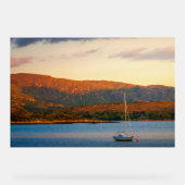 The Golden Evening over Kenmare Bay アクリルサイン (正面)