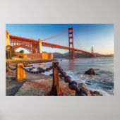 The Golden Gate Bridge From Fort Point ポスター (正面)