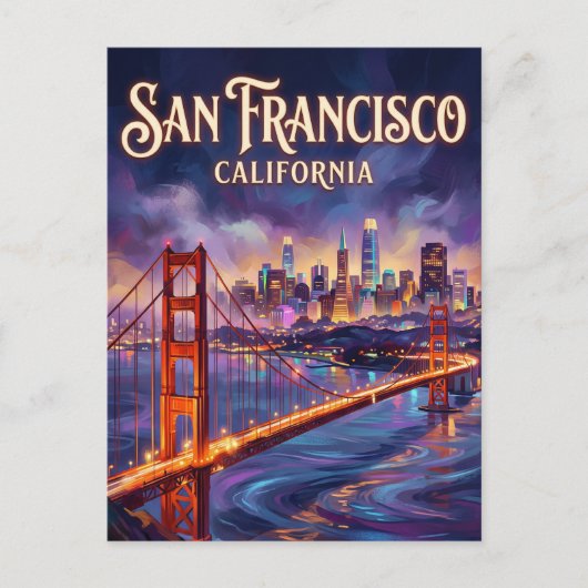 The Golden Gate Bridge USA ポストカード (正面)