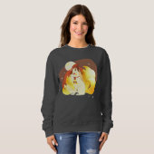 The Golden Kyubi | Mythical Luck & Prosperity スウェットシャツ (正面フル)