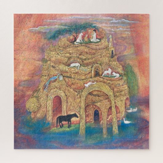 The Golden Labyrinth of Animal Paradise ジグソーパズル (縦)