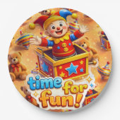 The golden party box ペーパープレート (正面)