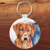 The Golden Retriever Key Chain キーホルダー (正面)