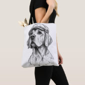 The Golden Soul: Marble Retriever Pet Tote Bag トートバッグ (クローズアップ)