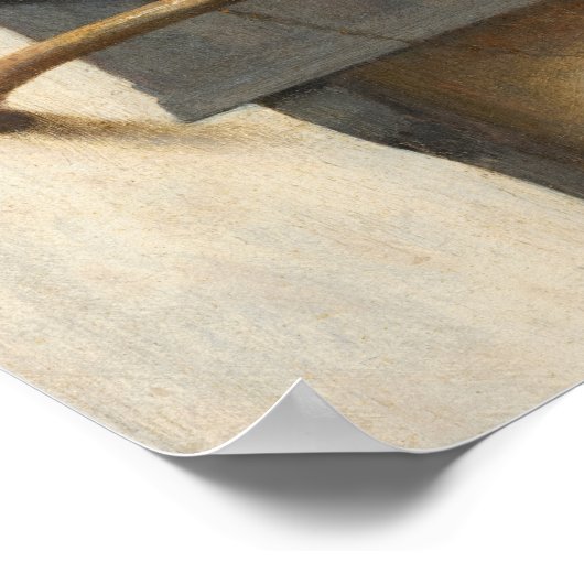 The Goldfinch, 1654 by Carel Fabritius ポスター (角)