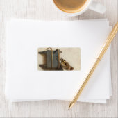 The Goldfinch, 1654 by Carel Fabritius ラベル (インサイチュ)