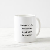 The Good Life, Cat Coffee Mug コーヒーマグカップ (正面右)