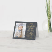 The Good One Editable Color Father's Day Card カード (正面)