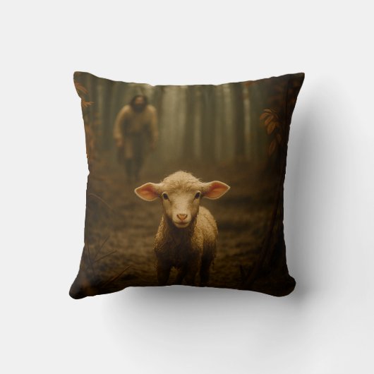 The Good Shepherd and the Lost Lamb クッション (裏面)