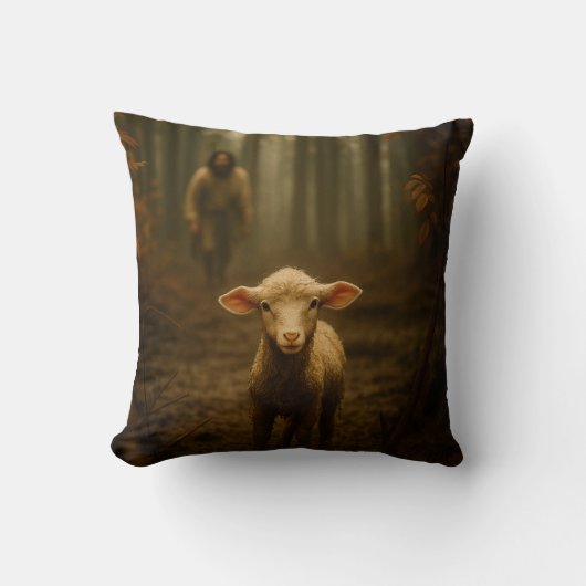 The Good Shepherd and the Lost Lamb クッション (正面)