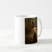 The Good Shepherd and the Lost Lamb – Jesus & Lamb コーヒーマグカップ (正面右)