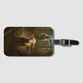 The Good Shepherd and the Lost Lamb – Jesus & Lamb ラゲッジタグ (正面横)