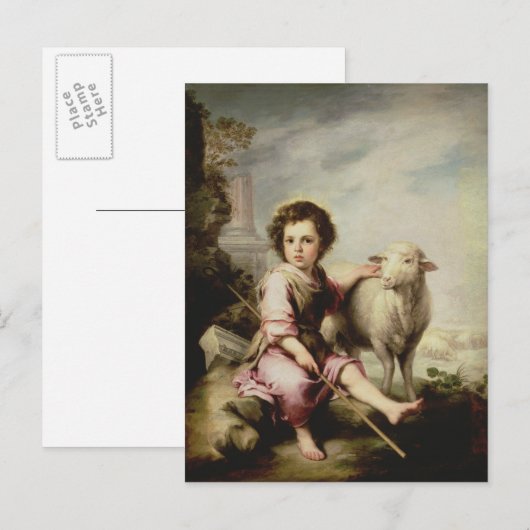 The Good Shepherd, c.1650 ポストカード (正面/裏面)