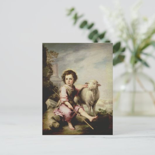 The Good Shepherd, c.1650 ポストカード (スタンド正面)