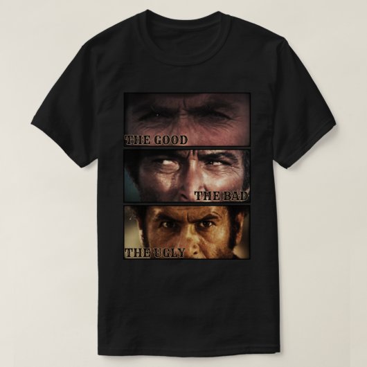 The Good The Bad The Ugly Classic Western Tシャツ (デザイン正面)