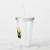 The Gooniesサンセットシルエットグラフィック アクリルタンブラー (左)