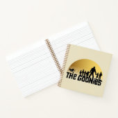 The Gooniesサンセットシルエットグラフィック ノートブック (内部)