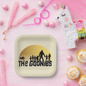 The Gooniesサンセットシルエットグラフィック ペーパープレート (パーティー)