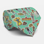 The Gooniesレトロステッカーパターン ネクタイ (ロール)