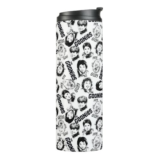 The Goonies Characters Pattern タンブラー (回転左)