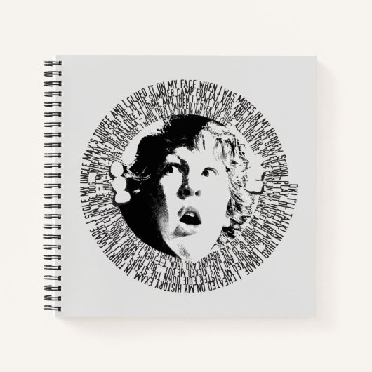 The Goonies Chunk Inexcess Graphic ノートブック (正面)