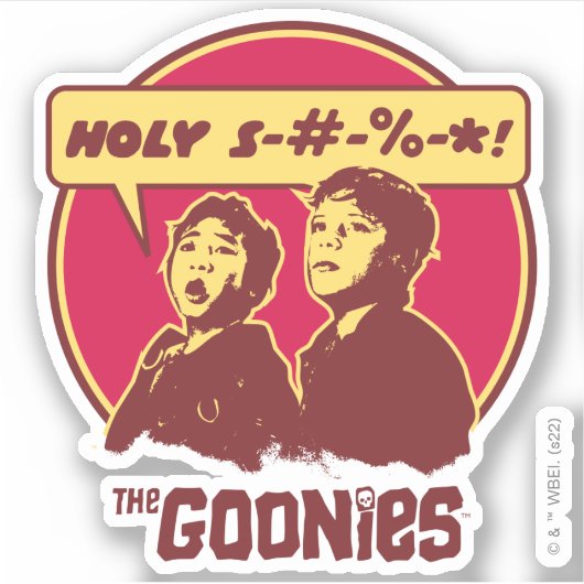 The Goonies Data Expletive シール (正面)