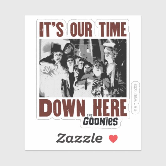 The Goonies "It's Our Time Down Here" シール (シート)