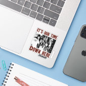 The Goonies "It's Our Time Down Here" シール (ノートパソコンとiPhone)