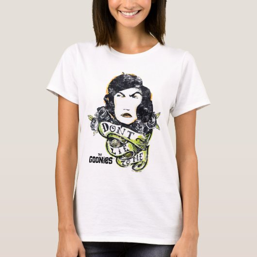 The Goonies Mama Fratelli "私に嘘をつかない" Tシャツ (正面)