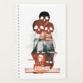 The Goonies Pirate Ship Silhouette Graphic プランナー手帳 (正面)