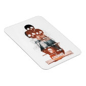 The Goonies Pirate Ship Silhouette Graphic マグネット (右側)