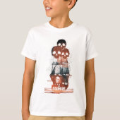 The Goonies Pirate Ship Silhouette Graphic Tシャツ (正面)