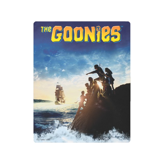 The Goonies Pirate Ship Theatrical Art メタルプリント (正面)