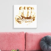 The Goonies Pirate Ship Water Color Graphic キャンバスプリント (インサイチュ (リビング))