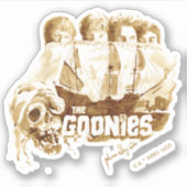 The Goonies Pirate Ship Water Color Graphic シール (正面)